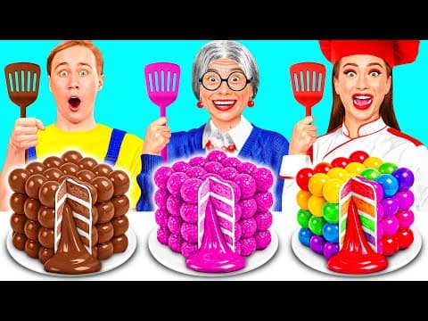 Me vs Grandma Cooking Challenge | Awesome Kitchen Hacks