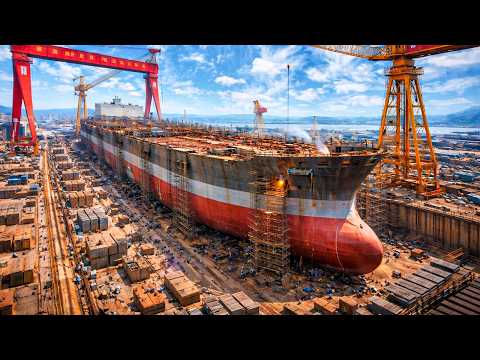 How China Builds the World’s Largest Oil Tankers