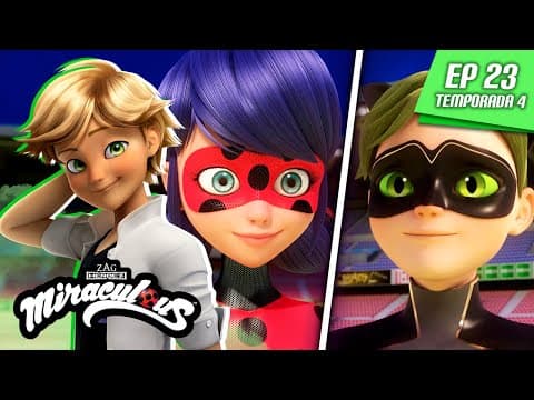 MIRACULOUS | 🐞 KURO NEKO 🐾 | Episodio completo ▶️ Temporada 4 Episodio 23