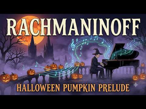 Rachmaninoff Halloween Music 🌑 The Piano Remembers Everything|Dark Piano