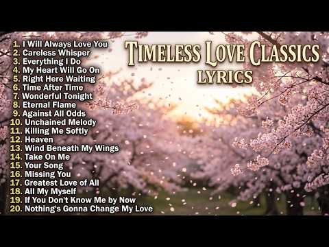 Most Beautiful Love Songs Of All Time 💕 70s 80s 90s Classics ✨ Oldies For Romantic Souls