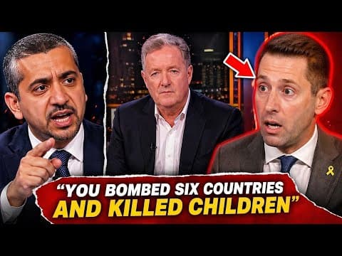 Mehdi Hasan Systematically DESTROYS Israel Spokesman On Piers Morgan Live!