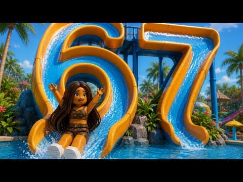 I'm construiesc PROPRIUL WATERPARK!💦