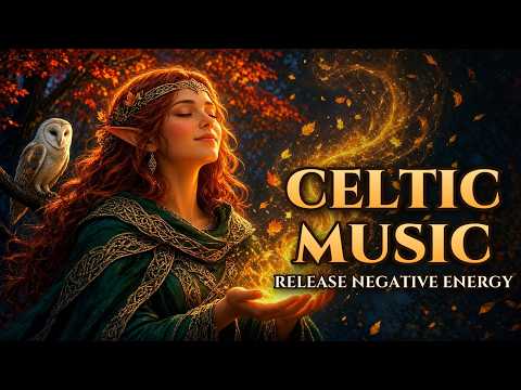 Celtic Music to Release Stress & Negative Energy 🍂 Autumn Forest Healing & Inner Peace