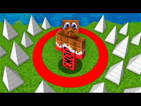 Выберись С ЗАЩИЩЁННОГО КРУГА в Майнкрафт! Minecraft