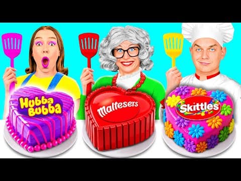 Me vs Grandma Cooking Challenge | Fantastic Kitchen Recipes