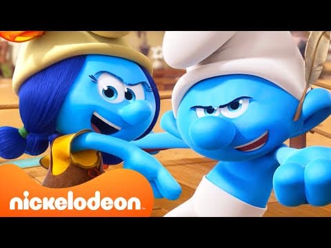 سُمَرْف يتنافسون ضد بعضهم البعض لمدة 90 دقيقة متواصلة 💥 | السنافر | Nickelodeon Arabia