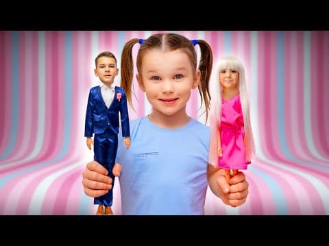 Barbie Comes to Life! 💅💞 Funny Story for Kids by Vania Mania Kids