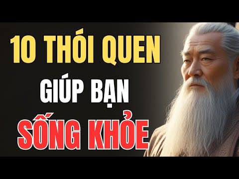 CỔ NHÂN DẠY - CÁC THÓI QUEN GIÚP BẠN SỐNG VUI, SỐNG KHỎE | Triết Lý Sống