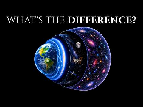 Why Space And The Universe Are NOT The Same Thing