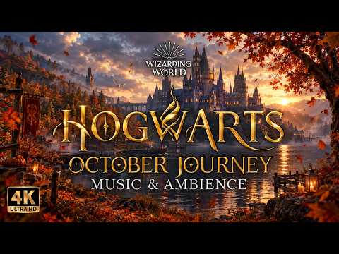 🍂 Autumn Vibes in Hogwarts Valley | A Weekend in the Magical World | 4K