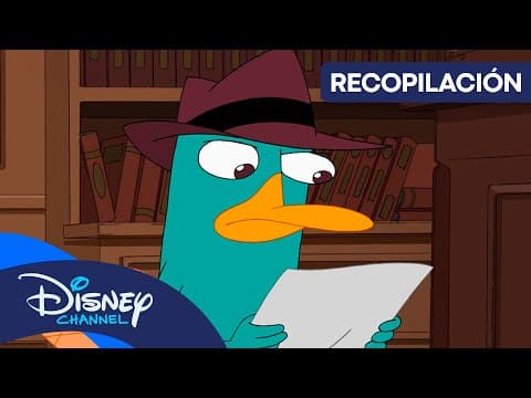 PHINEAS Y FERB: Los momentos más épicos de Perry y el Dr. Doofenshmirtz 🤩 |  @disneychannelES