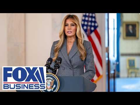 WATCH LIVE: Melania Trump delivers remarks at Fostering the Future event in NYC