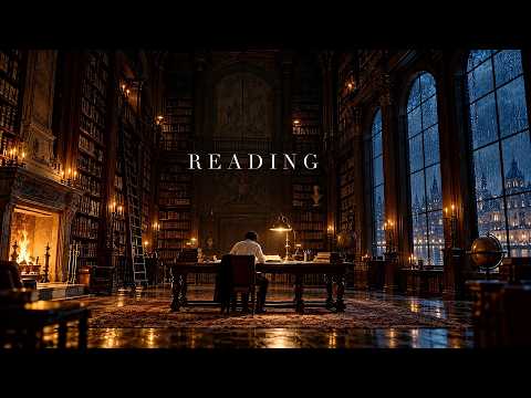 Late Night in the Library | Felt Piano & Cello for Reading & Deep Focus