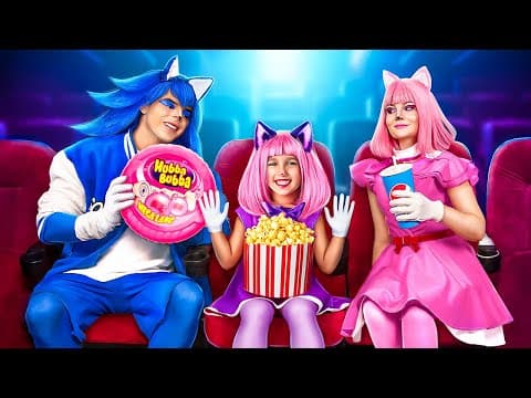Como Esgueirar doces para o Cinema! Sonic o ouriço vs Robotinic!