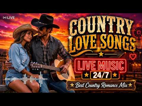 Modern Country Music for Work, Study, Driving, and Relaxing Nights | Live Country Hits