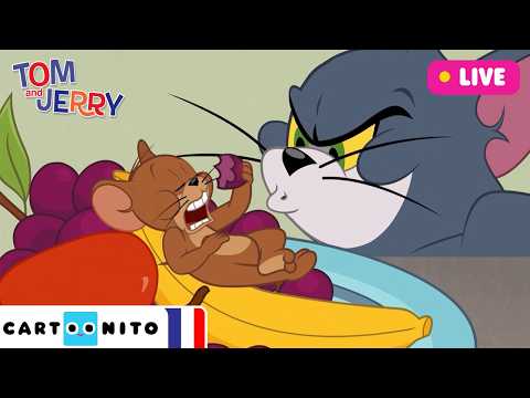 🔴 LIVE - BONNES VACANCES TOM ET JERRY  ! ⛷️🏔️ | COMPILATION ÉPISODES NON STOP 🔴 @CartoonitoFrance