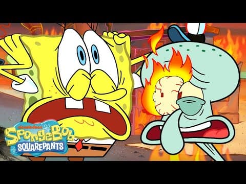 Bikini Bottom's Biggest Catastrophes! 💥 | 3 Hours | SpongeBob