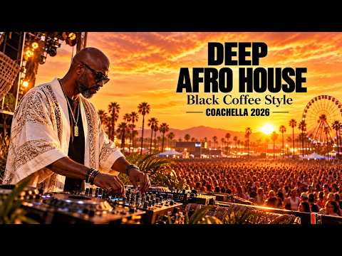 🔴 LIVE 🔥 Afro House 2026 | Deep Melodic Afro House Mix • Black Coffee Style