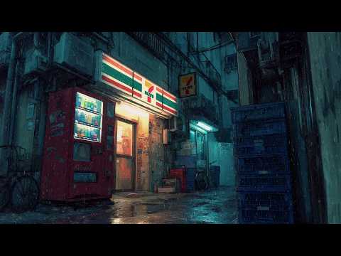 The World is Asleep, Time to Rest 🌧️ Peaceful Night Lofi Rain