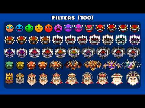 If Geometry Dash had 100 Difficulties..