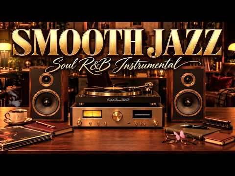 Smooth Jazz & Soul R&B Instrumental – Coffee, Vinyl & Quiet Nights to Relax & Focus