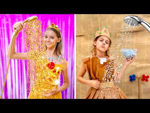 The Rich Princess vs. The Poor Princess | Kids Story