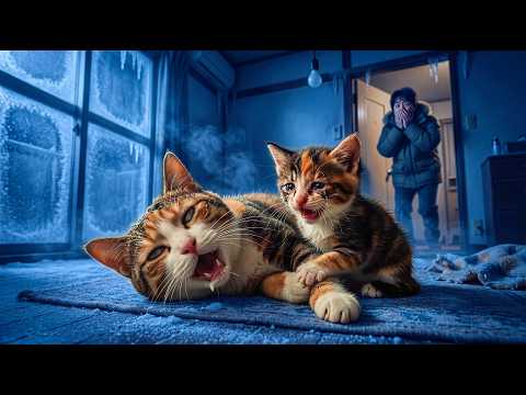 Baby Kitten Worked Until She Collapsed…😰🐱💔 To Save His Broken Mama Cat|Emotional Sad Story