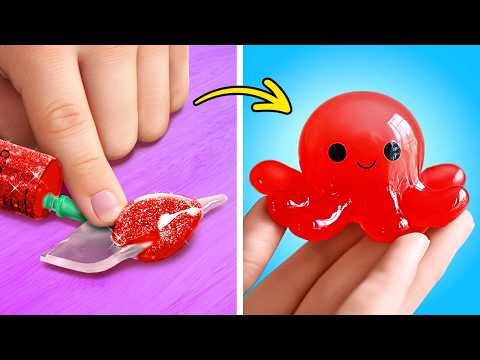 MAKE YOUR OWN FIDGET TOYS! 🎨 Easy & Cool DIY Tricks! by 123 GO!