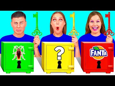 Løs Mysteriet Udfordringen med 1000 Nøgler | Episk Madkamp