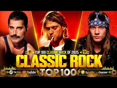 Classic Rock Songs 70s 80s 90s Full Album - Nirvana, Guns N' Roses, AC/DC, Bon Jovi, Metallica, U2