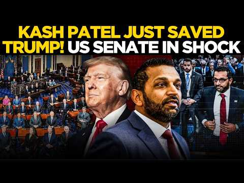 Kash Patel LIVE | FBI Director KASH PATEL JUST SAVED TRUMP...! U.S. SENATE IN SHOCK | US News Live