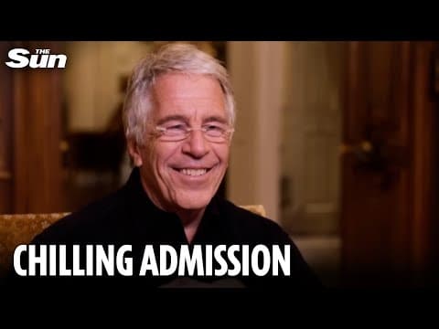 Moment grinning Jeffrey Epstein quizzed about being ‘sexual predator’ in bombshell new video