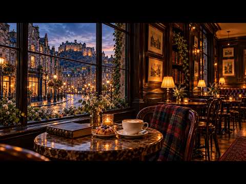 Evening Jazz in an Edinburgh Café  - 1 Hour of Elegant Instrumental Jazz