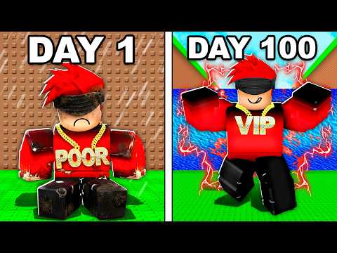 I Survived 100 Days As The OWNER Of Escape Tsunami For Brainrots...