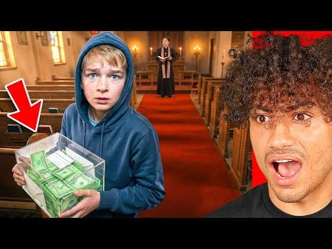 KID STEALS FROM CHURCH!