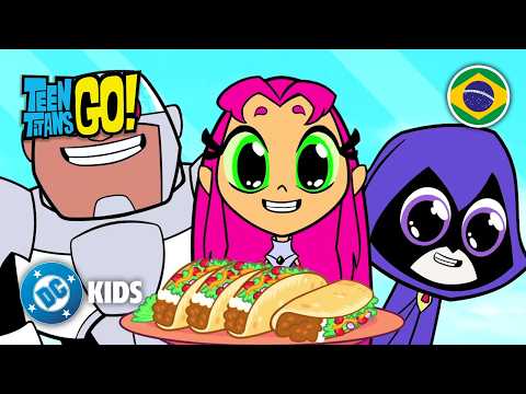Cozinhando com os Titãs! 👨‍🍳 | Teen Titans Go! em Português 🇧🇷 | @DCKidsBrasil