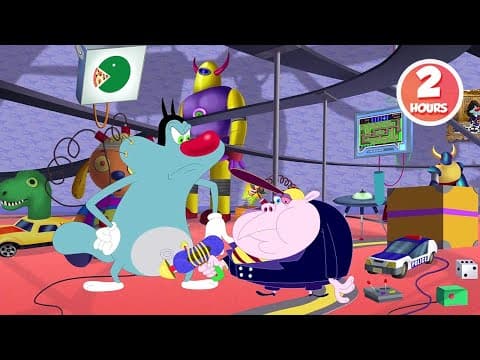 Oggy and the Cockroaches - Oggy and the Little Genius | CARTOON COLLECTION | New Episodes in HD