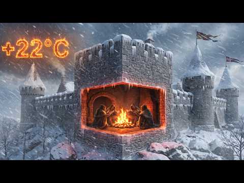 How Medieval Castles Reached 22°C in Winter?