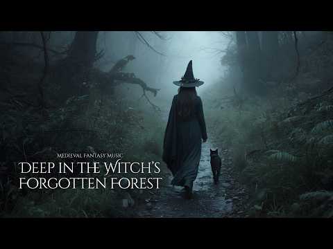 Peaceful Halloween Melodies 🎃 Deep in the Witch's Forgotten Forest | Medieval Fantasy & Celtic Music