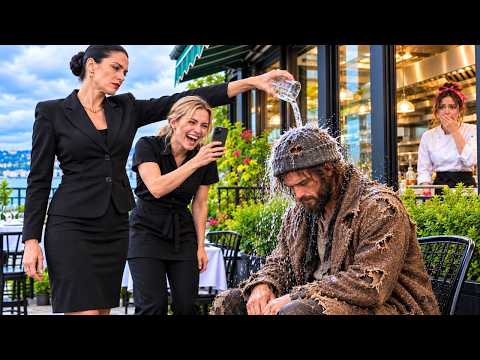 Two Managers Humiliated a Beggar Asking for Food… They Didn't Know He Was the Billionaire Owner