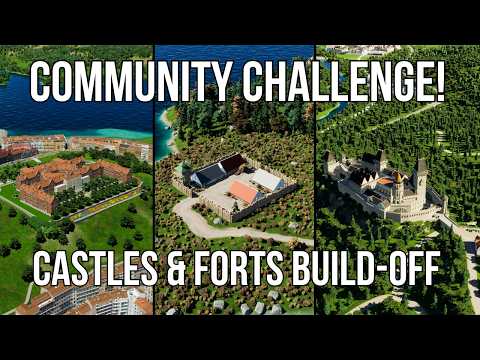 Cities Skylines 2 Community Challenge: Castles &amp; Forts Edition!