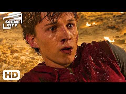 Spider-Man vs. Vulture Final Beach Battle | Spider-Man: Homecoming (Tom Holland, Michael Keaton)