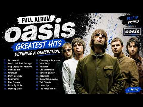🎸 Oasis Greatest Hits Best of Oasis Rock Wonderwall, Stand by Me & Live Forever | Rock Revival Kece