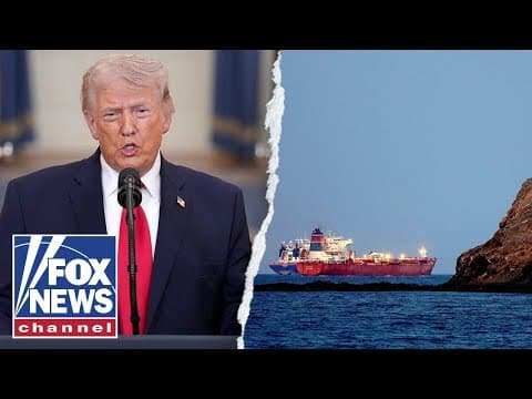 Trump makes MAJOR announcement on Project Freedom, Iran talks