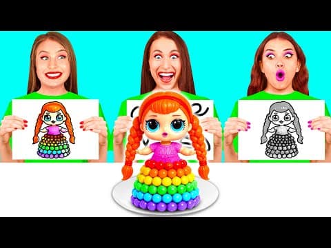 Whoever Paints the Best Wins the Prize | Cool Art Hacks DuKoDu Challenge