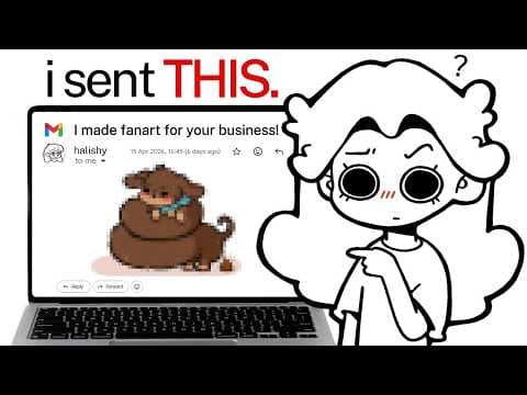 i emailed weird businesses my art as a joke... (and the CEO replied)