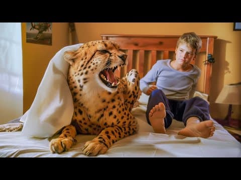 Boy Raises a Pet Tiger Until It Becomes His Second Soul
