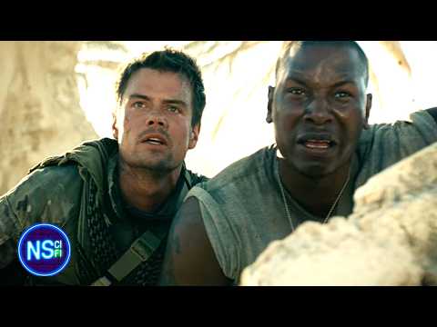 Scorponok Attacks The Military In Qatar | Transformers (2007)