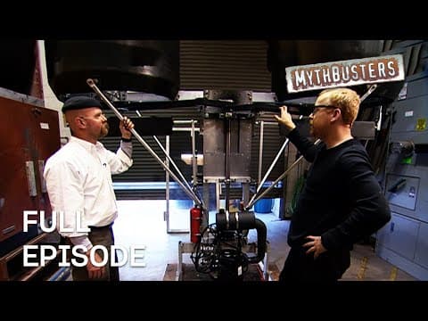 Turning A Vacuum Into A Jet Pack! | MythBusters | Season 2 Episode 19 | Full Episode